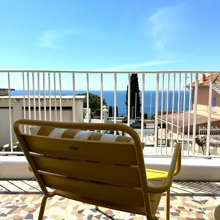 Palais Maeterlinck - 4pers, Vue Mer, Wifi, Ac Apartamento Niza